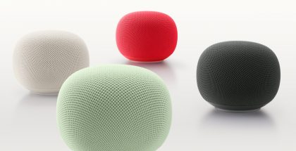 Google Home Speaker eri väreissä.