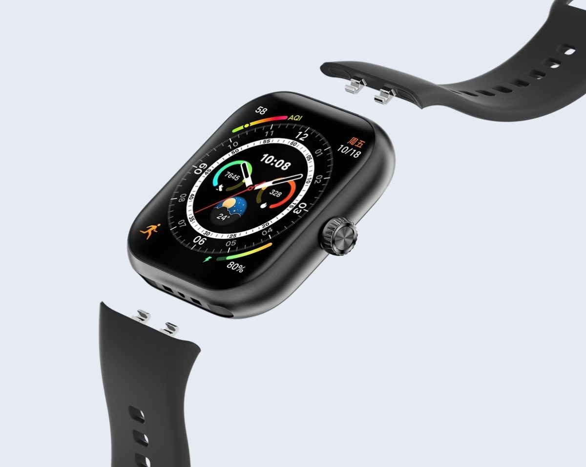 Honor Watch X5 toimitetaan silikonirannekkeen kera.