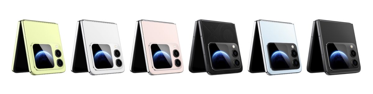 Huawei Nova Flip S:n värivaihtoehdot.