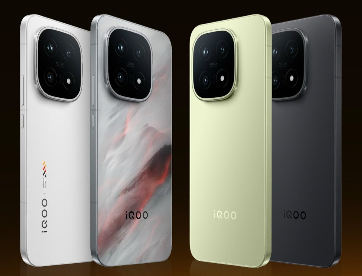 iQOO 15 eri väreissä.