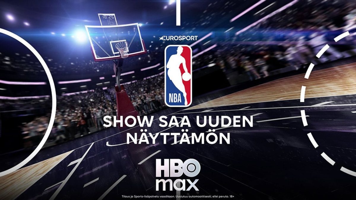 NBA näkyy jatkossa HBO Maxilta.