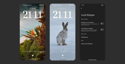 Lock Glimpse tulee Nothing OS 4.0:n osana.