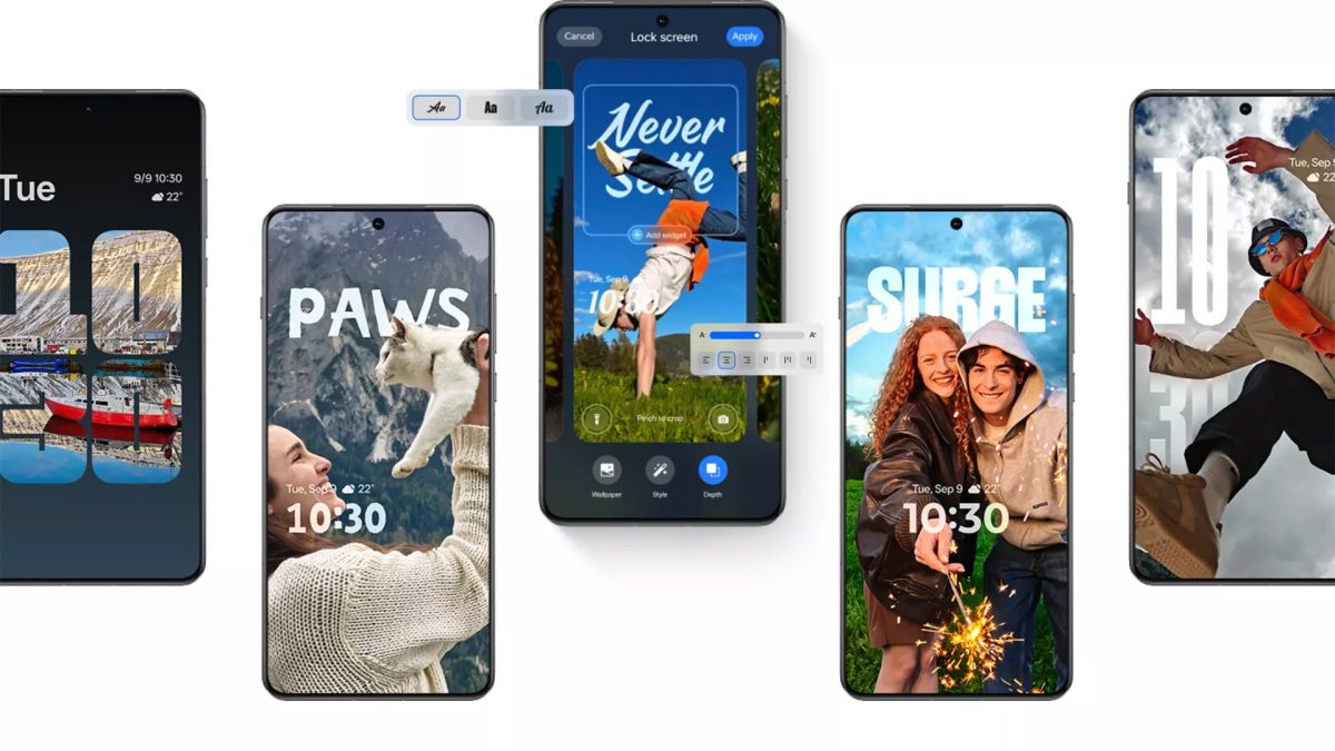 OxygenOS 16 mahdollistaa lukitun näytön laajemman mukauttamisen.