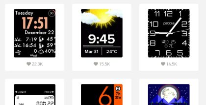 Pebble Appstore julkaistiin uudelleen.