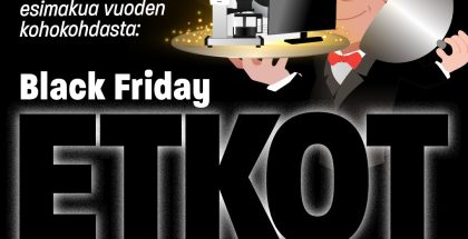 Veikon Koneella on jo käynnissä Black Fridayn etkot.