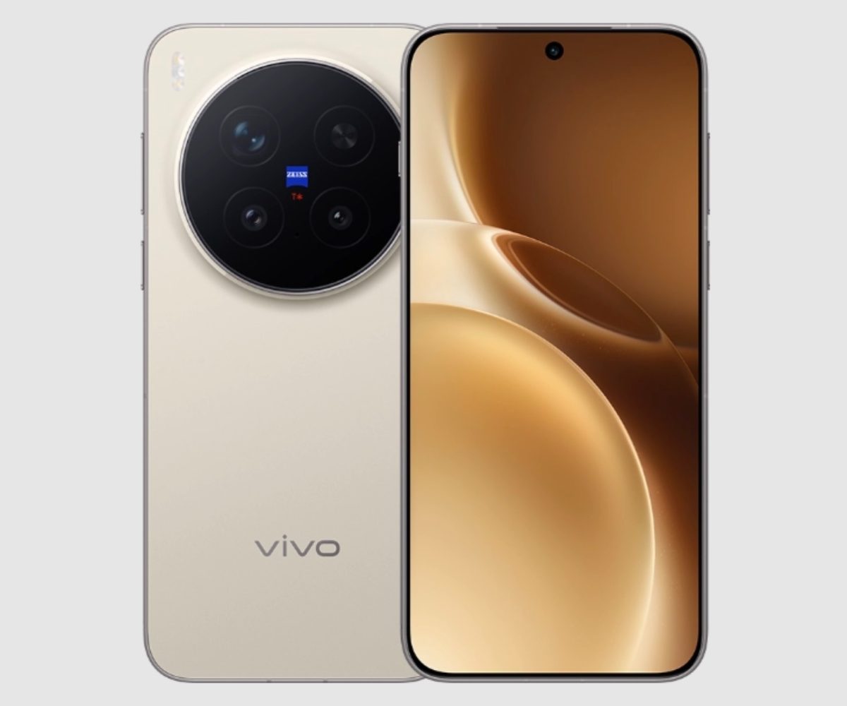Vivo X300 Pro takaa ja edestä.