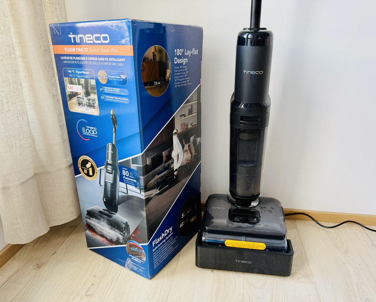 Tineco Floor One S7 Stretch Steam Plus.