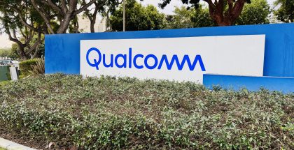 Qualcomm logo.