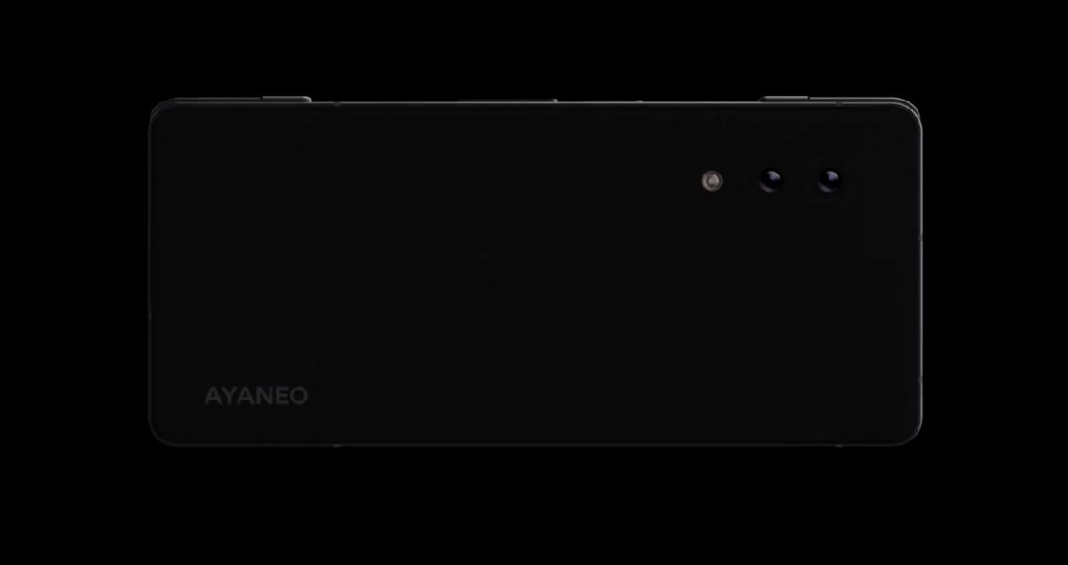 Ensimmäinen videolla nähty kuva Ayaneo-puhelimesta.