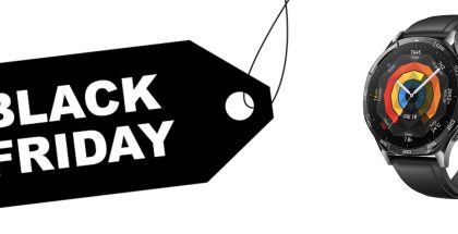 Black Friday -tarjouksista löytyy runsaasti älykelloja. Kuvassa Huawei Watch GT 5, 46 mm.