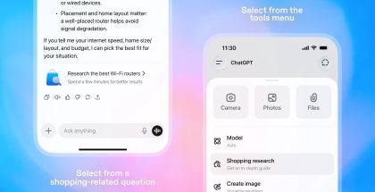 ChatGPT saa uuden toiminnon, suomeksi nimeltään Ostosten tutkimus.