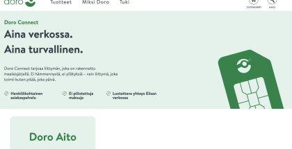 Doro myy nyt myös omaa puhelinliittymäänsä.