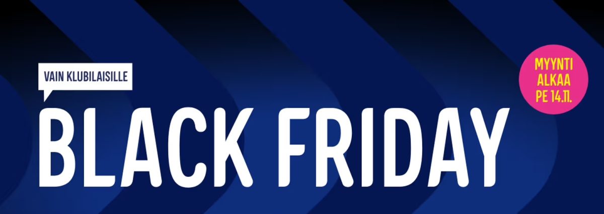 Gigantin Black Friday -tarjoukset ovat aluksi saataville klubilaisille.