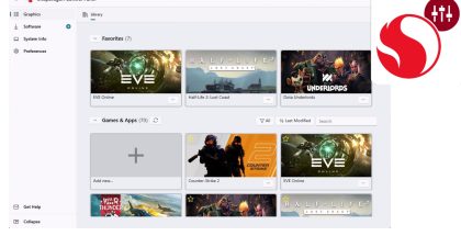 Snapdragon Control Panel.