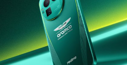 Realme GT8 Pron Aston Martin F1 -erikoisversio.
