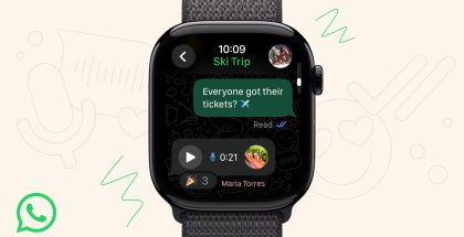 WhatsApp Apple Watchissa.