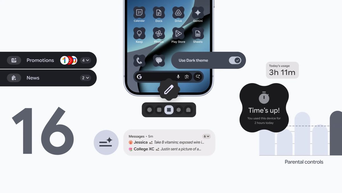 Joulukuun 2025 Android 16 QPR2 -päivitys tuo uudistuksia Pixeleihin.