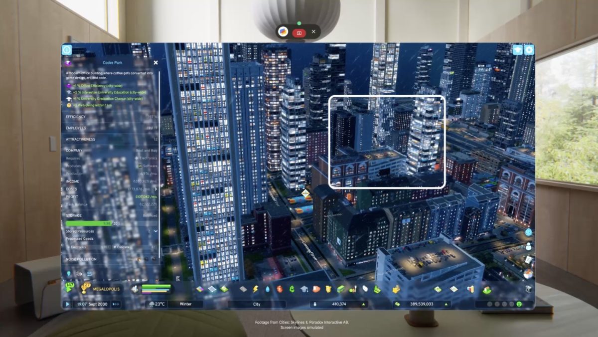 PC Connect mahdollistaa Windows-tietokoneen työpöydän tai yksittäisen sovelluksen näkymän Android XR:ssä.