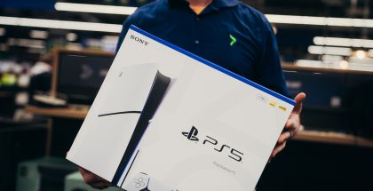 PlayStation 5 -myynti kävi kiivaana Gigantin Black Fridayssa. Kuva: Gigantti / Petri Saarelainen.