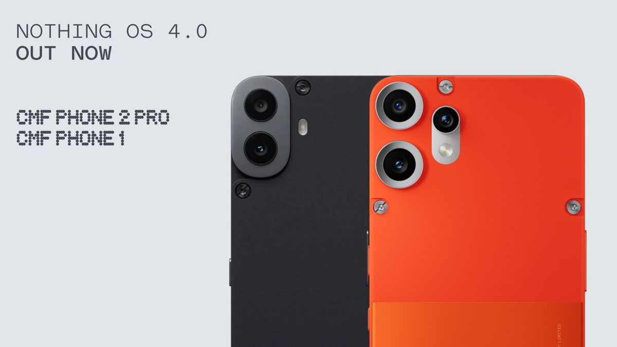 Nothing OS 4.0:n jakelu laajeni CMF Phone 1:lle ja CMF Phone 2 Prolle.
