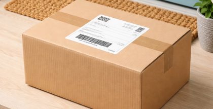 Postipaketti. Kuva: ChatGPT.