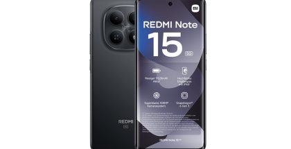 Redmi Note 15 5G jälleenmyyjän paljastamassa kuvassa.
