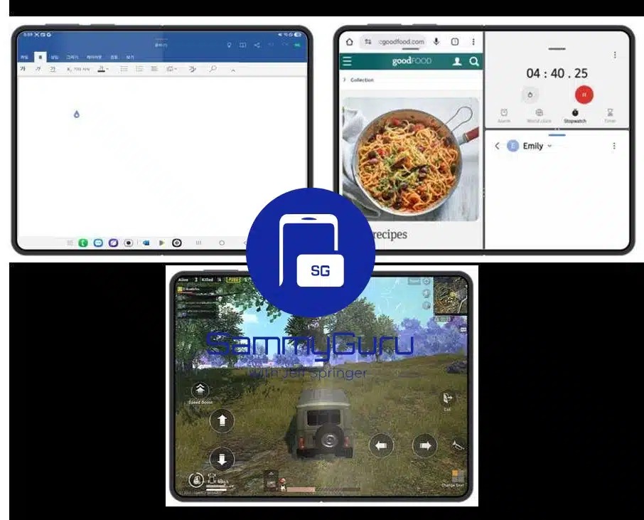 Levempi näyttö mahdollistaisi entistä mukavammin sovellusten rinnakkaisen käytön. Kuva: SammyGuru.