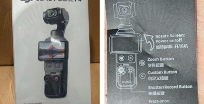 DJI Osmo Pocket 4:n myyntipakkaus paljastui kuvissa. Kuvat: Igor Bogdanov / X.