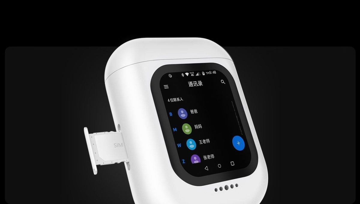 Honor Choice iotapk AI Call Earbuds -kotelo sisältää paikan SIM-kortille.