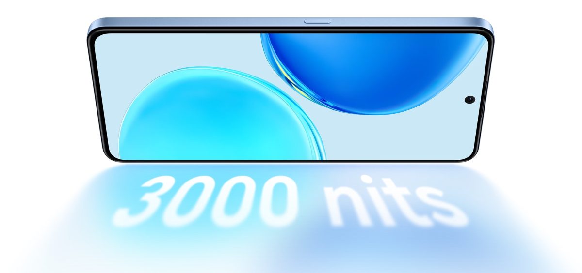 Honor X8d:n näytön kirkkaus yltää huipussaan 3 000 nitiin.