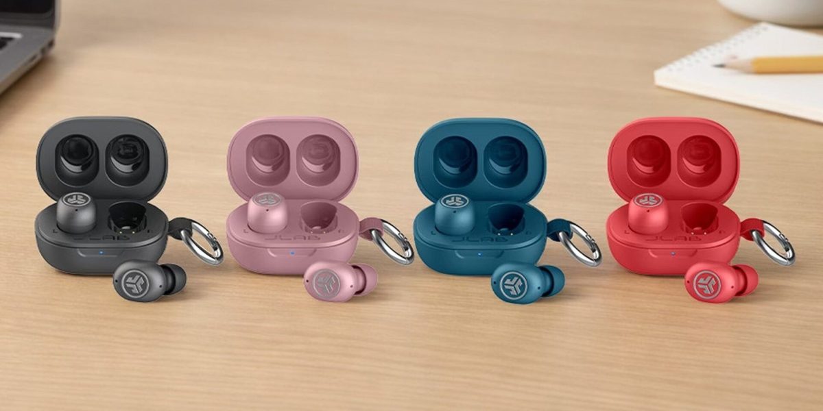 Jlab Jbuds Mini ANC eri väreissä.