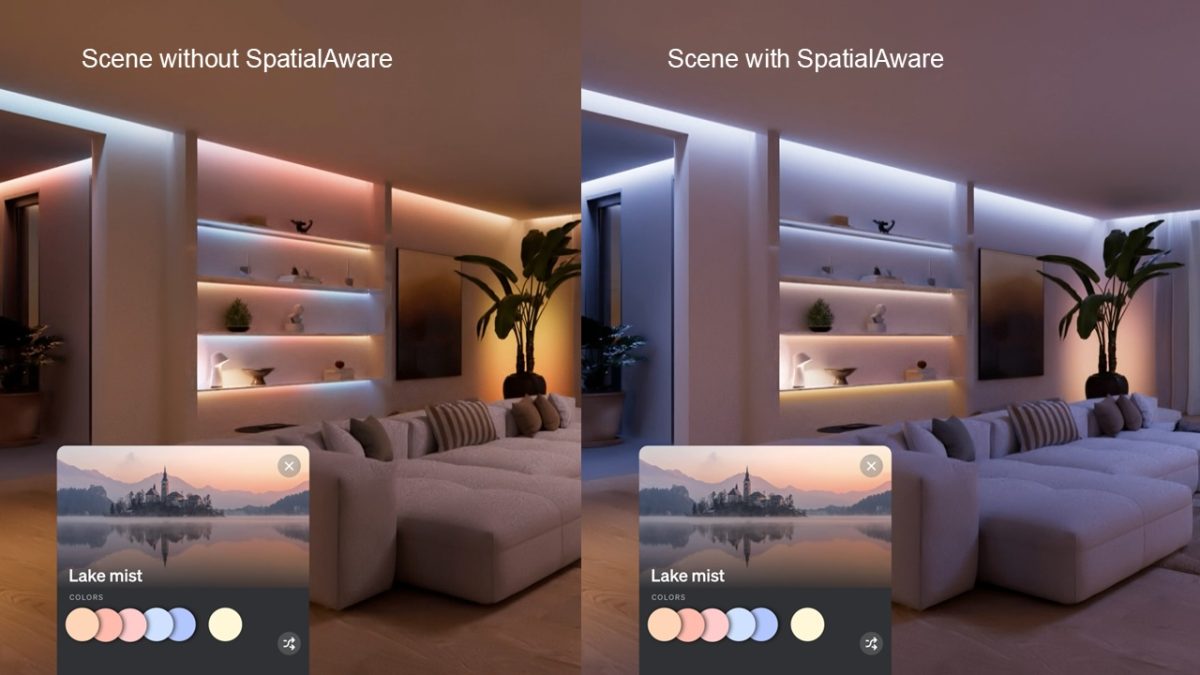 Philips Hue SpatialAware.