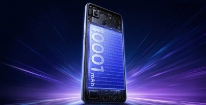 Realme P4 Power 5G on varustettu 10 001 milliampeeritunnin akulla.