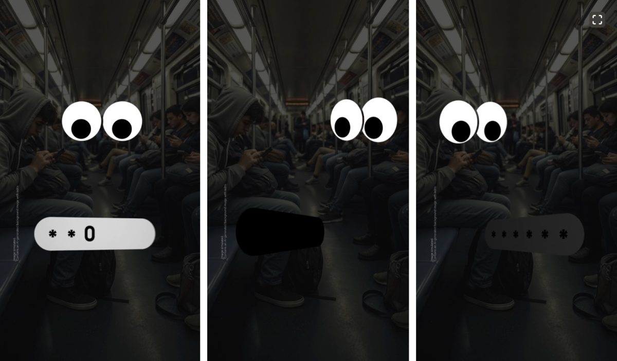 Samsung vihjailee näytön yksityisyyttä parantavasta ominaisuudesta.