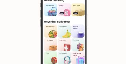 Uudistunut Wolt-sovellus.