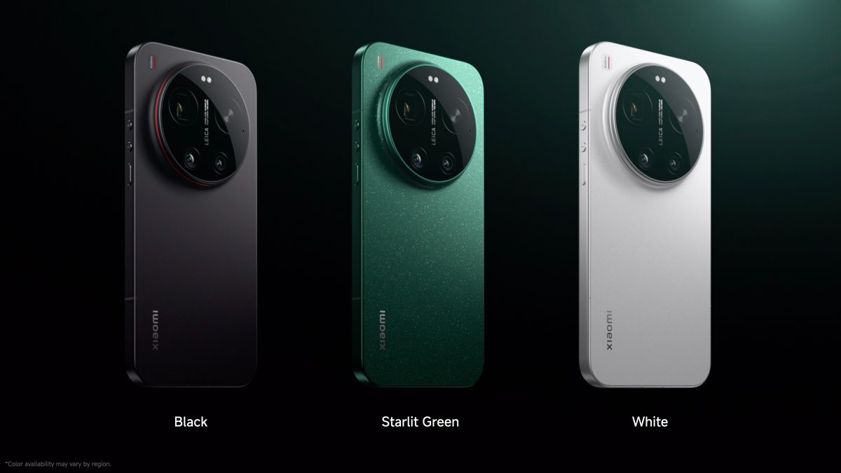 Xiaomi 17 Ultran värivaihtoehdot.