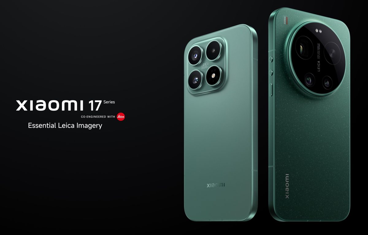 Xiaomi 17 ja Xiaomi 17 Ultra.