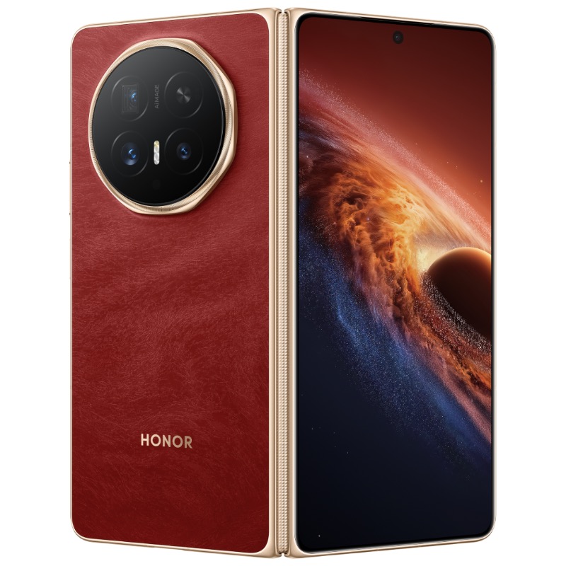 Honor Magic V6 ulkopuolelta.