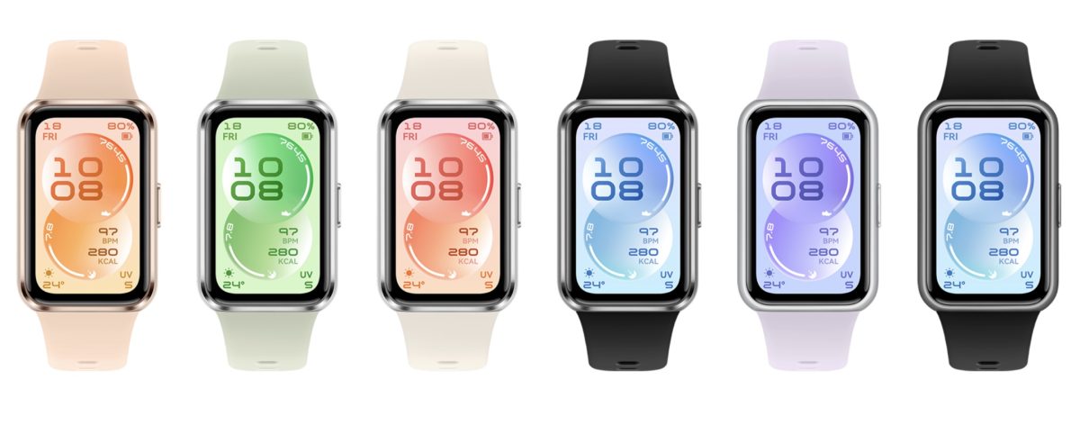 Huawei Band 11:n eri vaihtoehdot.