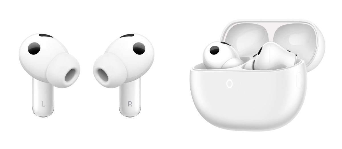 Huawei FreeBuds Pro 5 valkoisena.