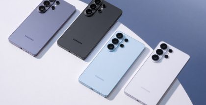 Samsung Galaxy S26 Ultra eri väreissä.