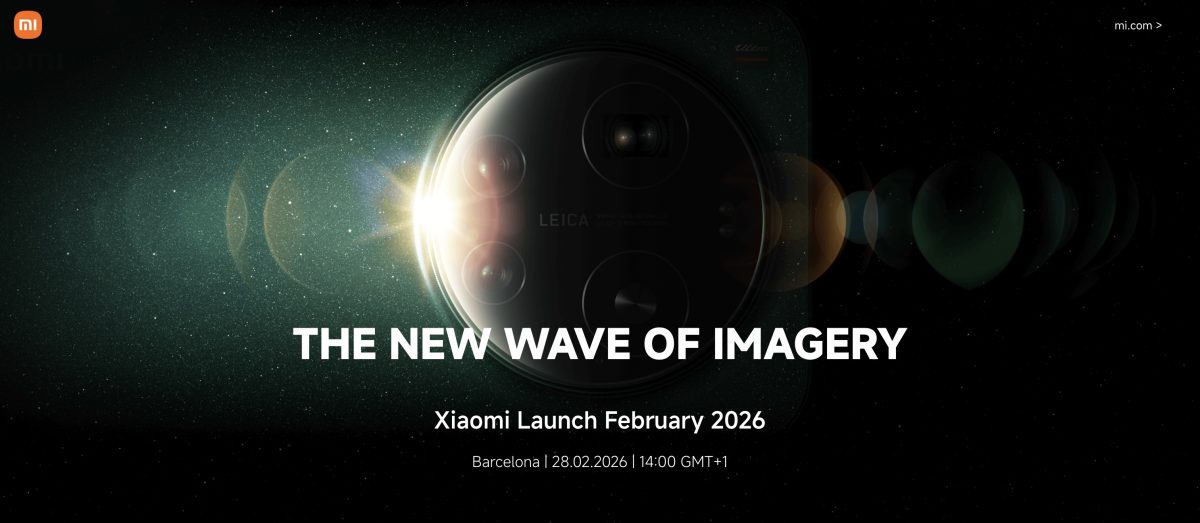 Xiaomi järjestää lanseeraustilaisuuden Barcelonassa 28. helmikuuta.