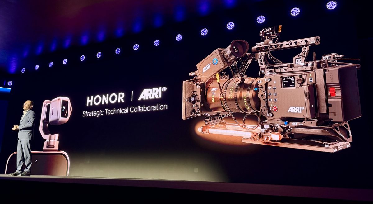 Honor ja ARRI julkistivat yhteistyön lanseeraustilaisuudessa Barcelonassa.
