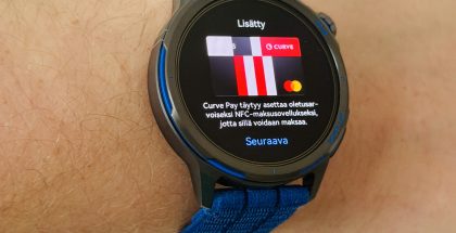 Curve-lähimaksamisen käyttöönotto Huawei-kellossa onnistuu nopeasti muutaamalla eri vaiheella.