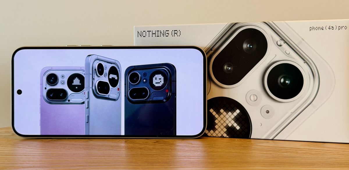 Nothing Phone (4a) Pro.