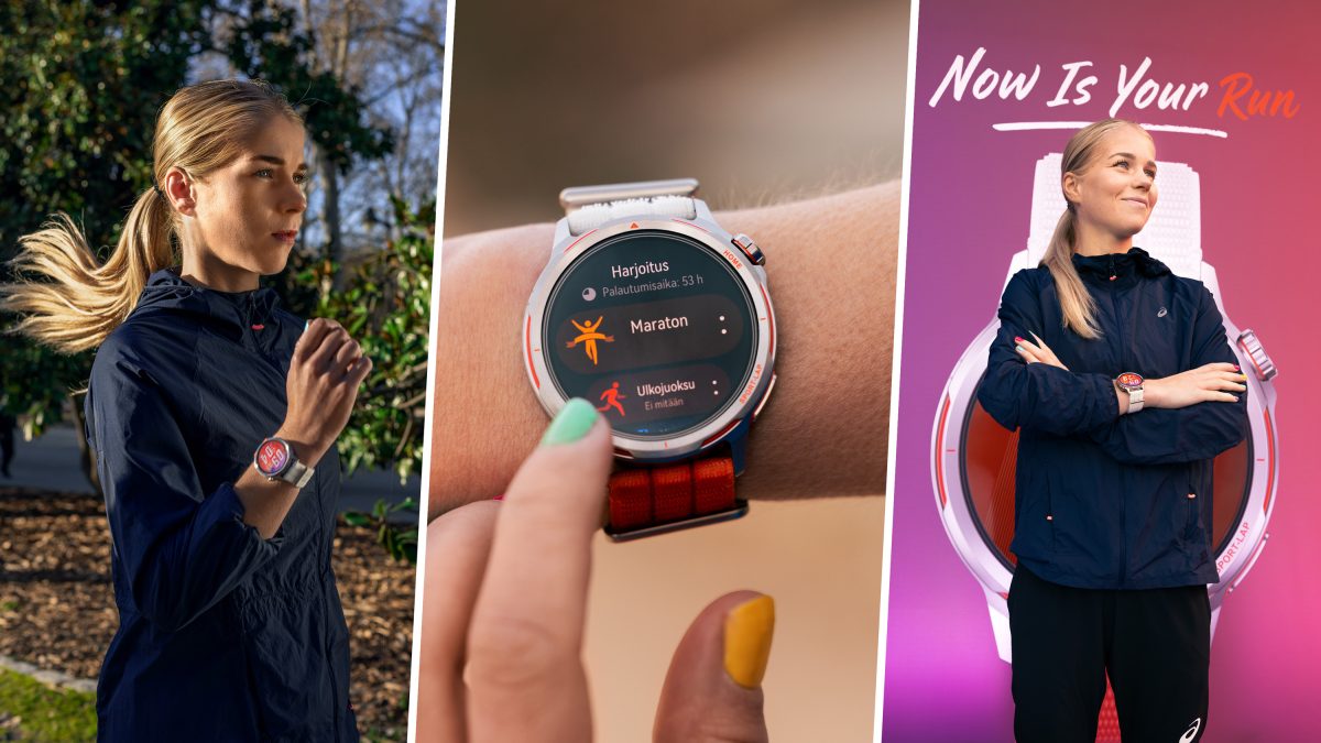 Huawei Watch GT Runner 2 löytyy nyt myös Alisa Vainion ranteesta.