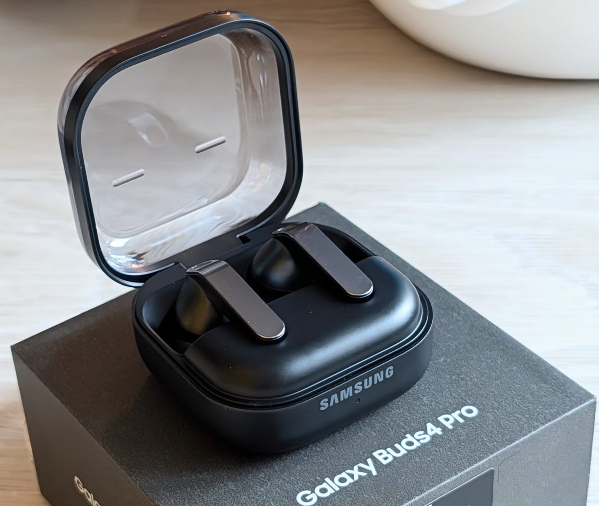 Samsung Galaxy Buds4 Pro.