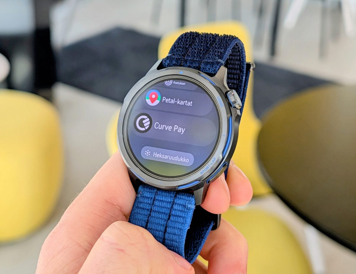 Curve Pay tuo lähimaksun Huawei-kelloihin myös Suomessa.
