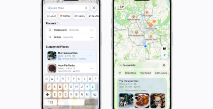 Mainoksia tulee Applen Kartat-sovelluksessa paikkasuositusten ja hakutulosten yhteyteen.