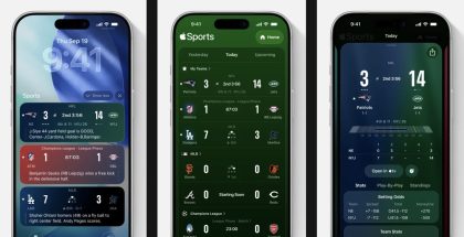 Apple Sports -sovellus.